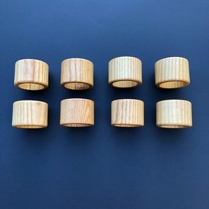 Wooden Napkin Ring Holders